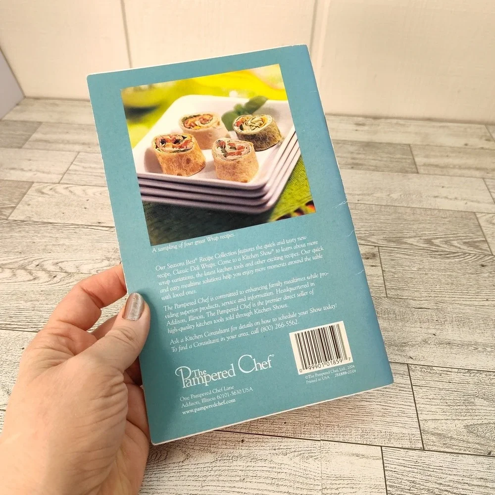 Pampered Chef‎ Seasons Best 2004 Spring Summer Recipe Booklet